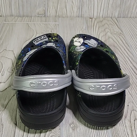 CROCS Kids Shoes in Black with Colorful Accents - Picture 5 of 10